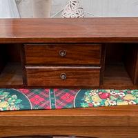 Alzatina in legno con 6 cassettini – Stile rustico