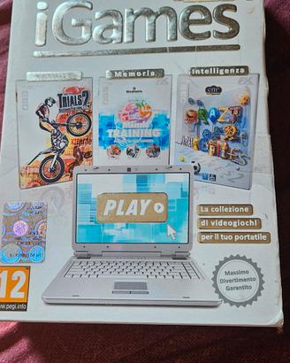 Cofanetto tre videogiochi per PC 