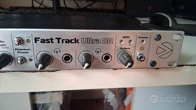 M Audio fast track 8R scheda audio