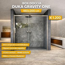 LUSSO! Box Doccia DUKA Gravity One - 180x200 cm -