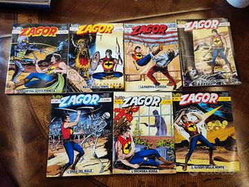 Fumetti Zagor.  Lot di 7 pezzi.
