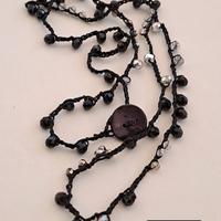 Collana perline vetro