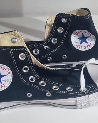 Converse All Stars alte nero taglia 38 nuove