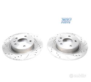 DISCHI FRENO PER DAEWOO CHEVROLET FORATI SCANALATI