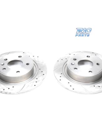 DISCHI FRENO PER DAEWOO CHEVROLET FORATI SCANALATI