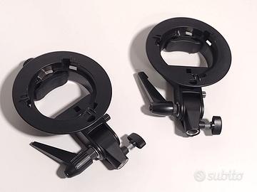 N. 2 Staffe Bowens S per speedlight