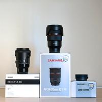 Corredo fotografico per Sony E-mount