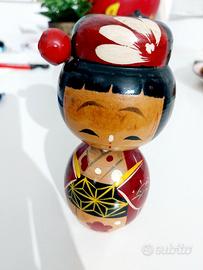 bambola kokeshi vintage