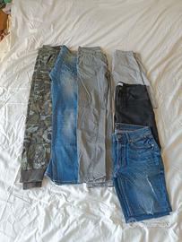 Lotto 6 jeans Uomo XS-S (42 IT) bermuda chino