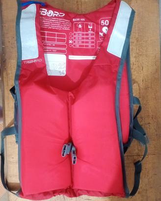 Giubbotto galleggiamento Tribord BA100- 60/80 kg