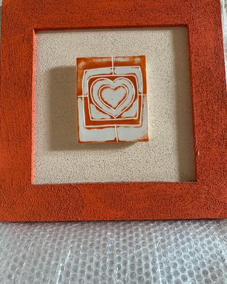 Quadro Thun Legno e Ceramica