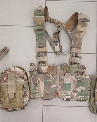 chest rig in camo multicam