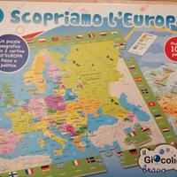 Puzzle SCOPRIAMO L'EUROPA, NUOVO! 7+