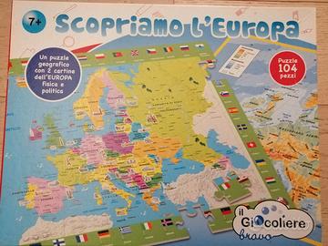 Puzzle SCOPRIAMO L'EUROPA, NUOVO! 7+