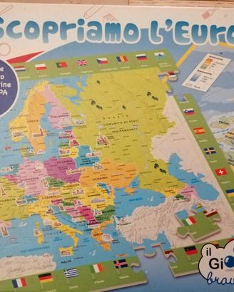 Puzzle SCOPRIAMO L'EUROPA, NUOVO! 7+