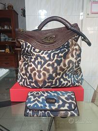 Just Cavalli Borsa Hobo + Portafoglio coordinato