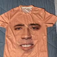 T-shirt divertente Nicolas Cage