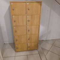 2 casellari porta valori per palestra e ufficio 