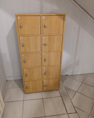 2 casellari porta valori per palestra e ufficio 