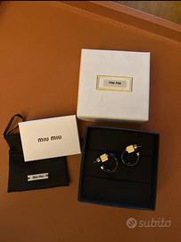 Orecchini Miu Miu