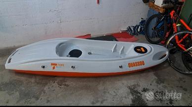 canoa kayak rigida monoposto Tahe Ouassou