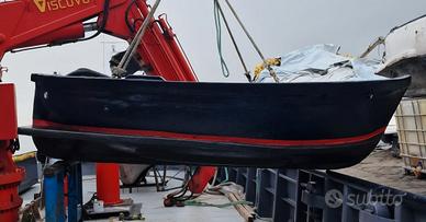 gozzo vetroresina 4 metri, fuoribordo nuovo 20 hp