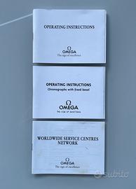 Libretti Omega Speedmaster Cal.1861/1863 anno 2000