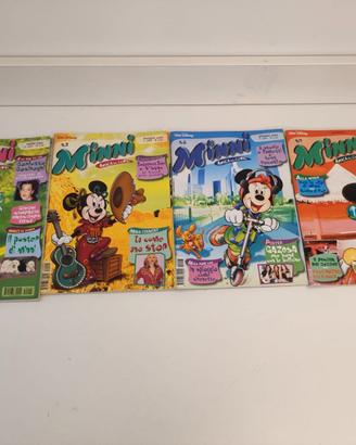 Lotto 4 fumetti Minni Amica del Cuore (2001)