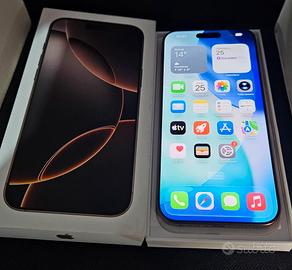 IPHONE 16 PRO MAX 256GB PERFETTO COME NUOVO 