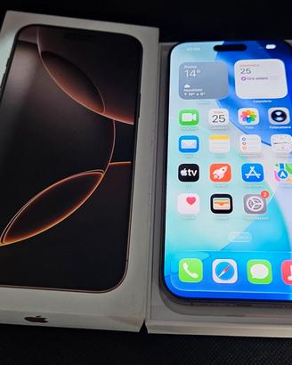 IPHONE 16 PRO MAX 256GB PERFETTO COME NUOVO 