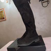 Prima Donna stivali neri in camoscio taglia 38