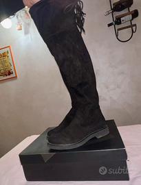 Prima Donna stivali neri in camoscio taglia 38