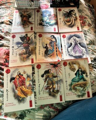 Saga libri ciclo hime rba leggende Giapponesi