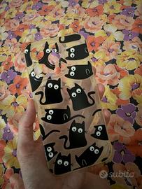 Cover gatto iphone 14 pro