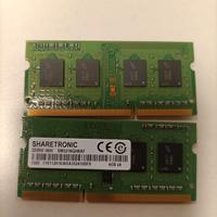 memoria ram 4gb ddr3 1600