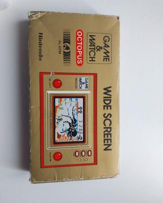 Game e watch nintendo octopus