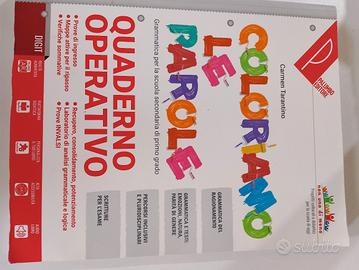 coloriamo le parole 1A..1B.scuola media 