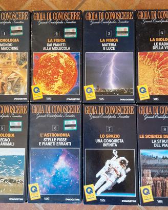 VHS "Gioia di Conoscere" – De Agostini