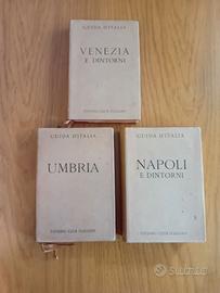 3 GUIDE TOURING CLUB ITALIANO anni 50