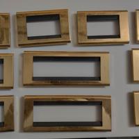 Placca bticino living classic 4713 4716 oro