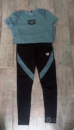 Maglia tecnica e leggins cooordinati Arena