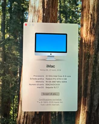 iMac 27” anno 2019