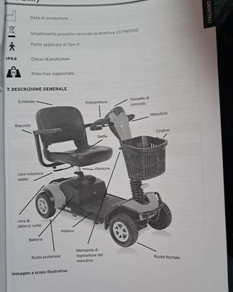 SCOOTER ELETTRICO MOBILITY 210