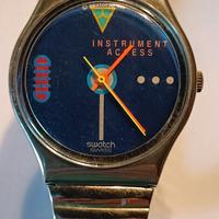 Orologio Vintage Swatch Cold steel Blue