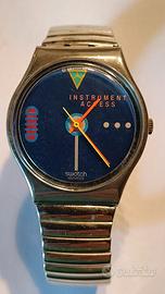 Orologio Vintage Swatch Cold steel Blue