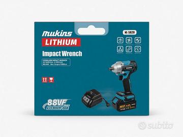 Trapano a Impulsi Senza Fili Mukins NL-5828 - 88VF