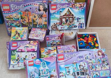Costruzioni giocattolo Lego Friends e Frozen 