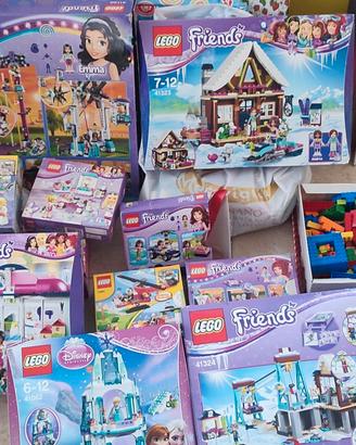 Costruzioni giocattolo Lego Friends e Frozen 
