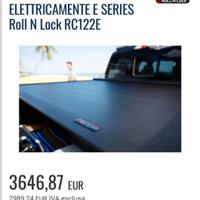 Ford Ranger Copricassone scorrevole elettrico