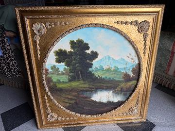 Quadro Olio su Tela A. Cerilli 93x93